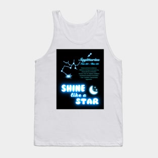 Shine Like A Star - Sagittarius Tank Top